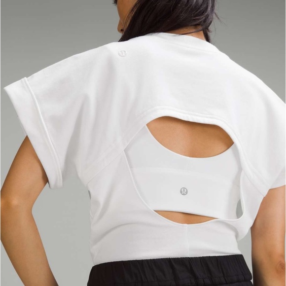 Lululemon Heavyweight Cotton T-Shirt Bodysuit - Picture 2 of 4